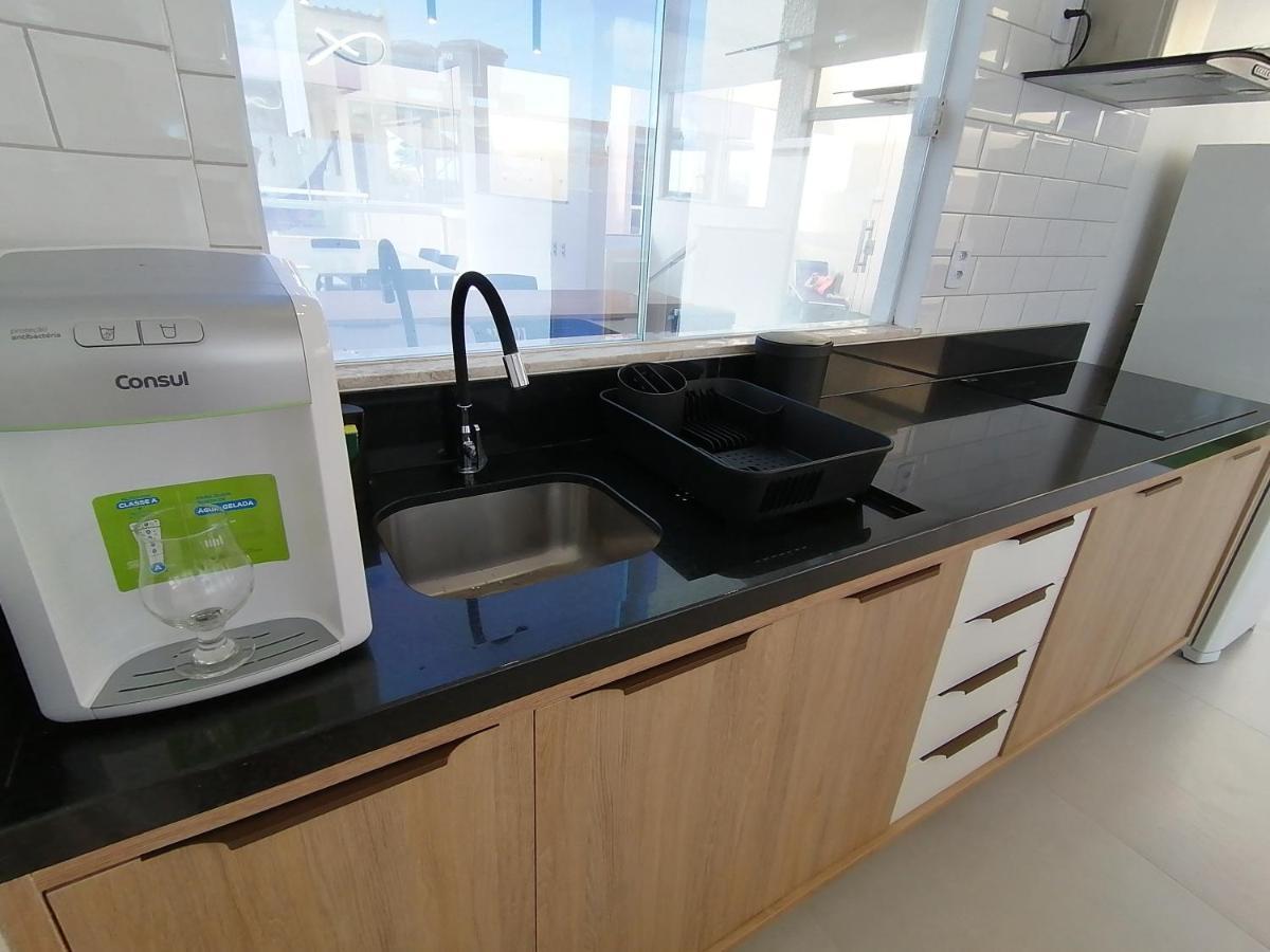 Triplex Pe Na Areia Com 3 Suites Proximo Salvador Lauro de Freitas Luaran gambar