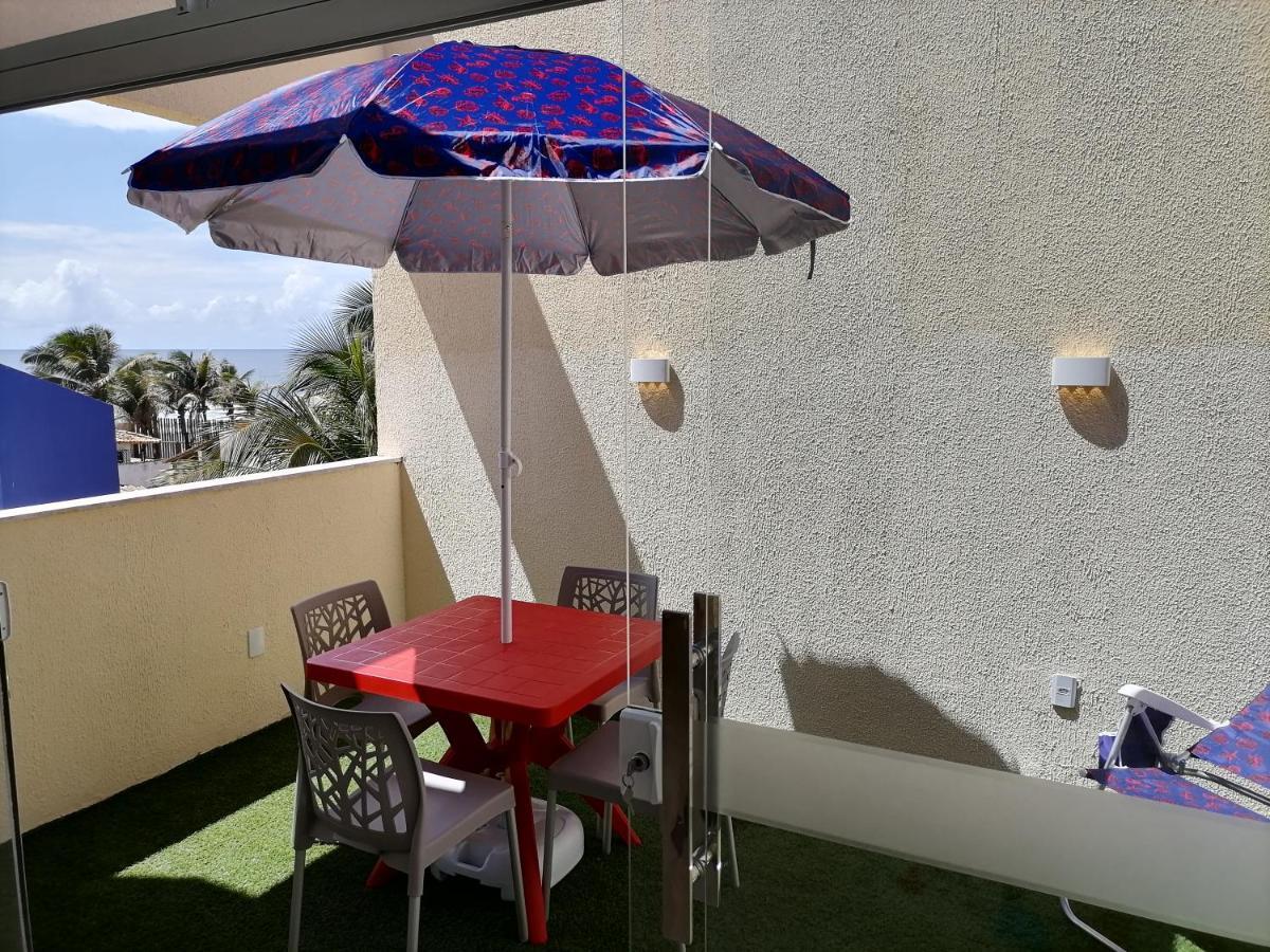 Triplex Pe Na Areia Com 3 Suites Proximo Salvador Lauro de Freitas Luaran gambar